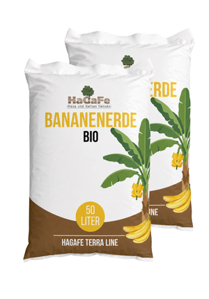 HaGaFe Terra Line BIO Bananenerde Pflanzerde 50 Liter