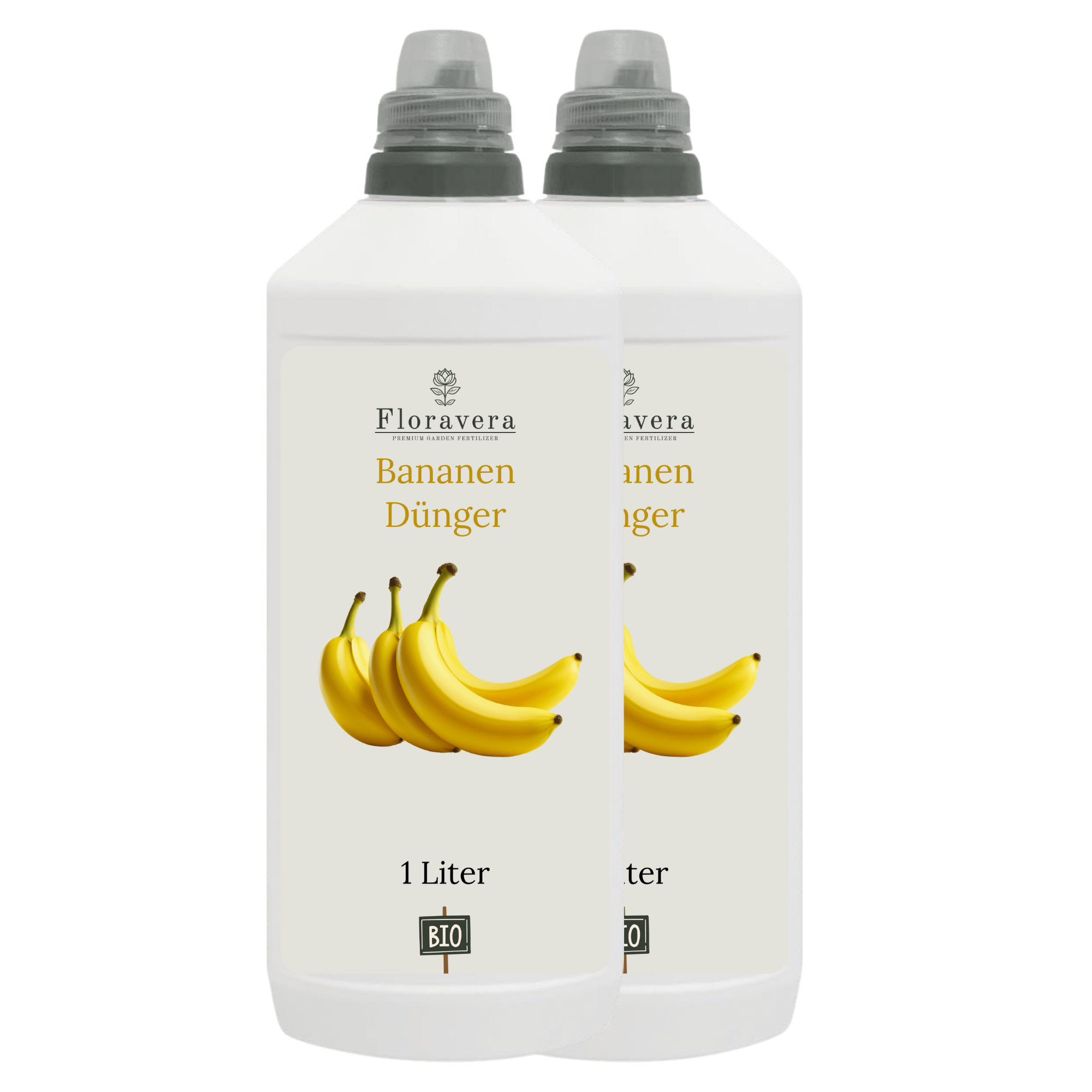 Floravera Premium Bananen Bio-Flüssigdünger 1 Liter Bananendünger Dünger