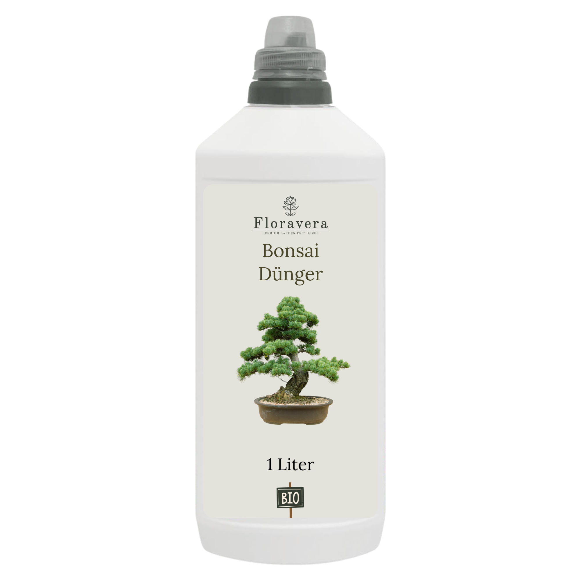 Floravera Premium Bonsai Bio-Flüssigdünger 1 Liter Bonsaidünger Dünger
