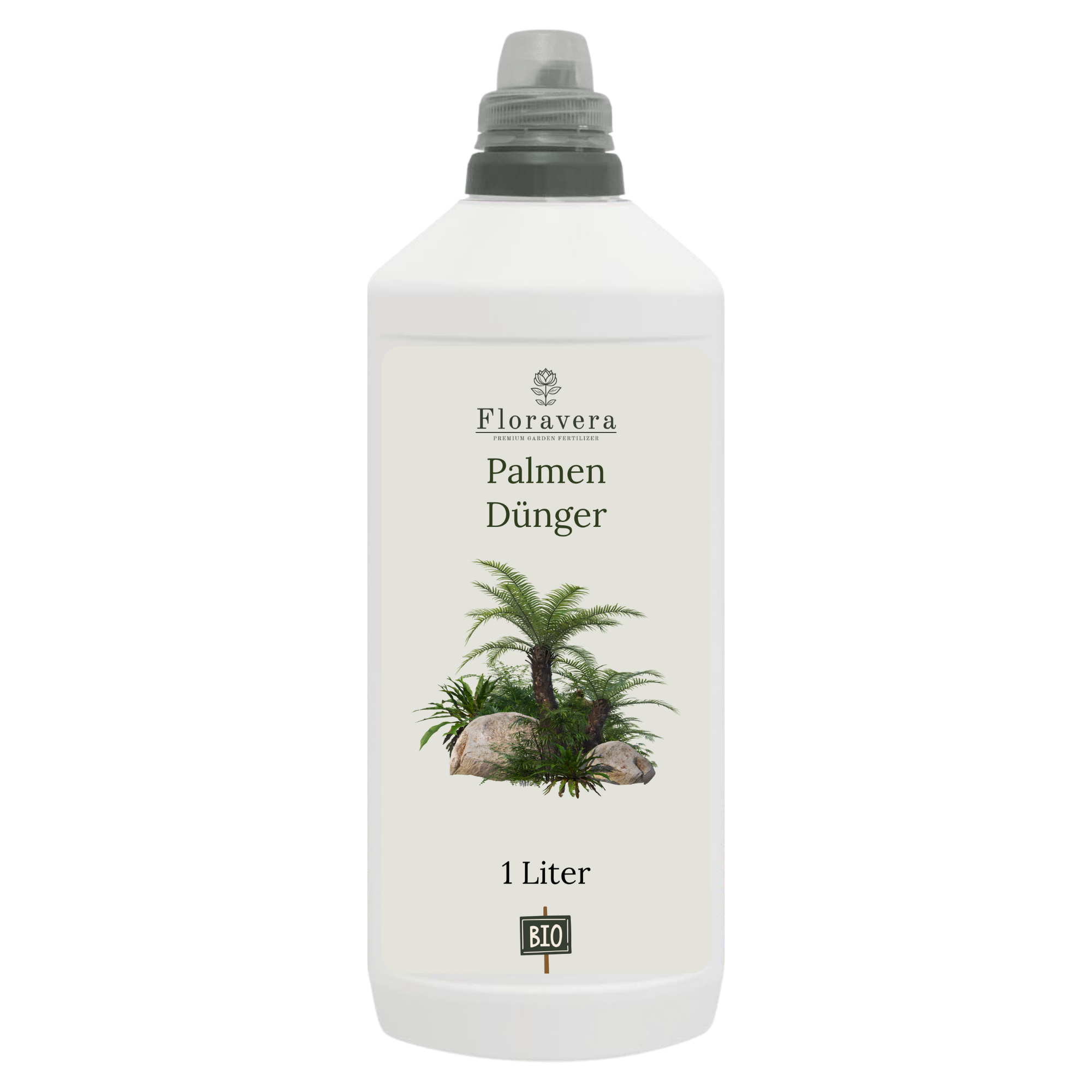 Floravera Premium Palmen Bio-Flüssigdünger 1 Liter Palmendünger Dünger