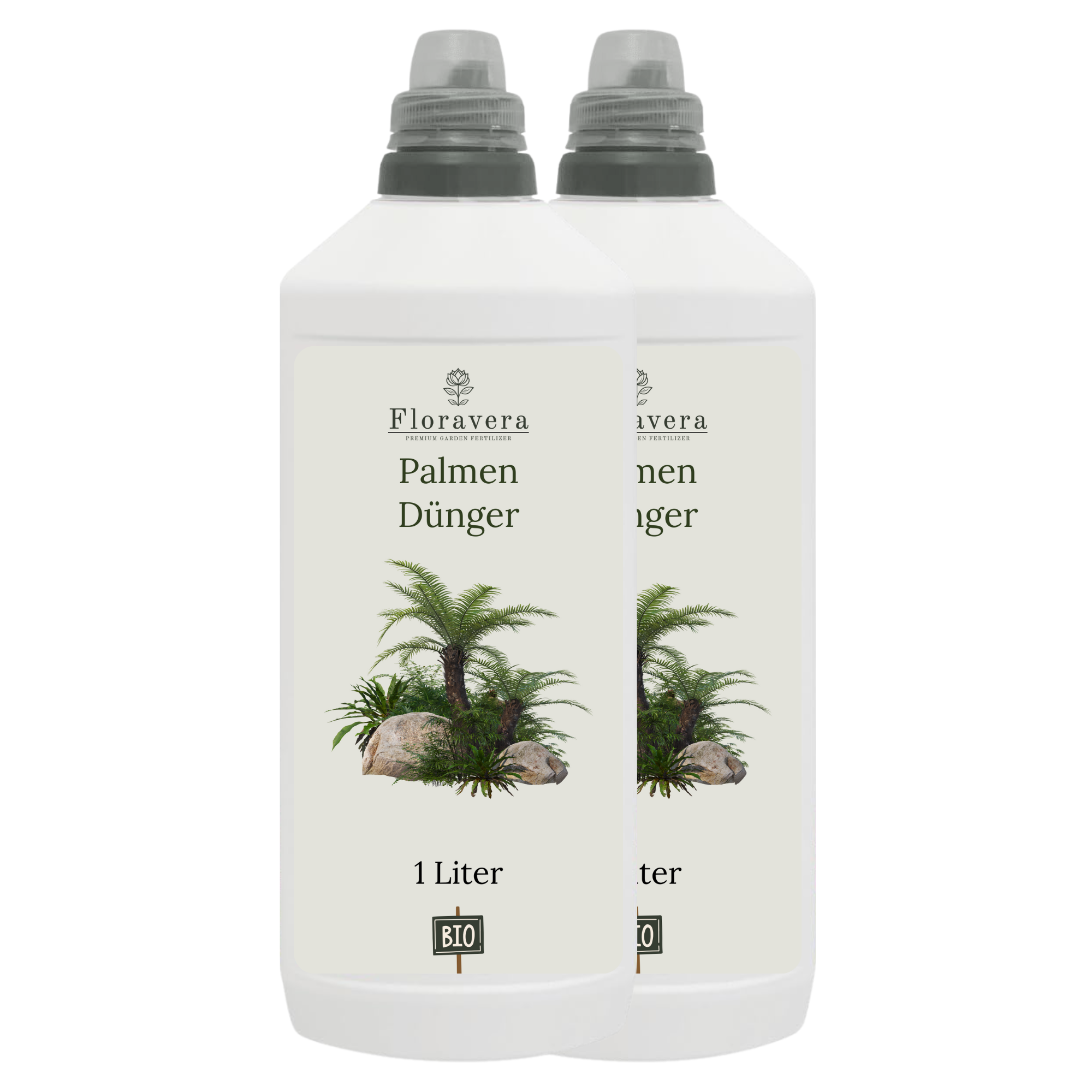 Floravera Premium Palmen Bio-Flüssigdünger 1 Liter Palmendünger Dünger