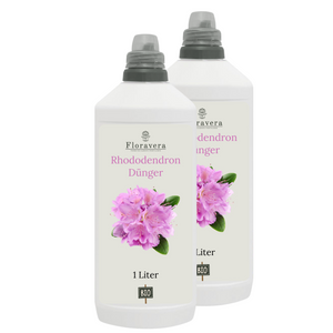 Floravera Premium Rhododendron Bio-Flüssigdünger 1 Liter Rhododendrondünger Dünger