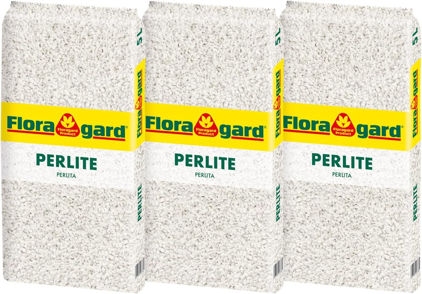 Floragard Perlite 5 Liter - Optimale Bodenbelüftung für gesundes Pflanzenwachstum