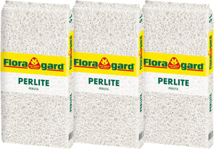 Floragard Perlite 5 Liter - Optimale Bodenbelüftung für gesundes Pflanzenwachstum