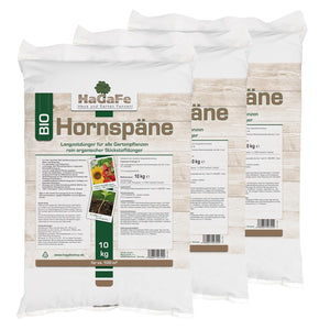 HaGaFe Bio Hornspäne, Gartendünger, Dünger, Gemüsedünger, Stickstoffdünger, rein organisch