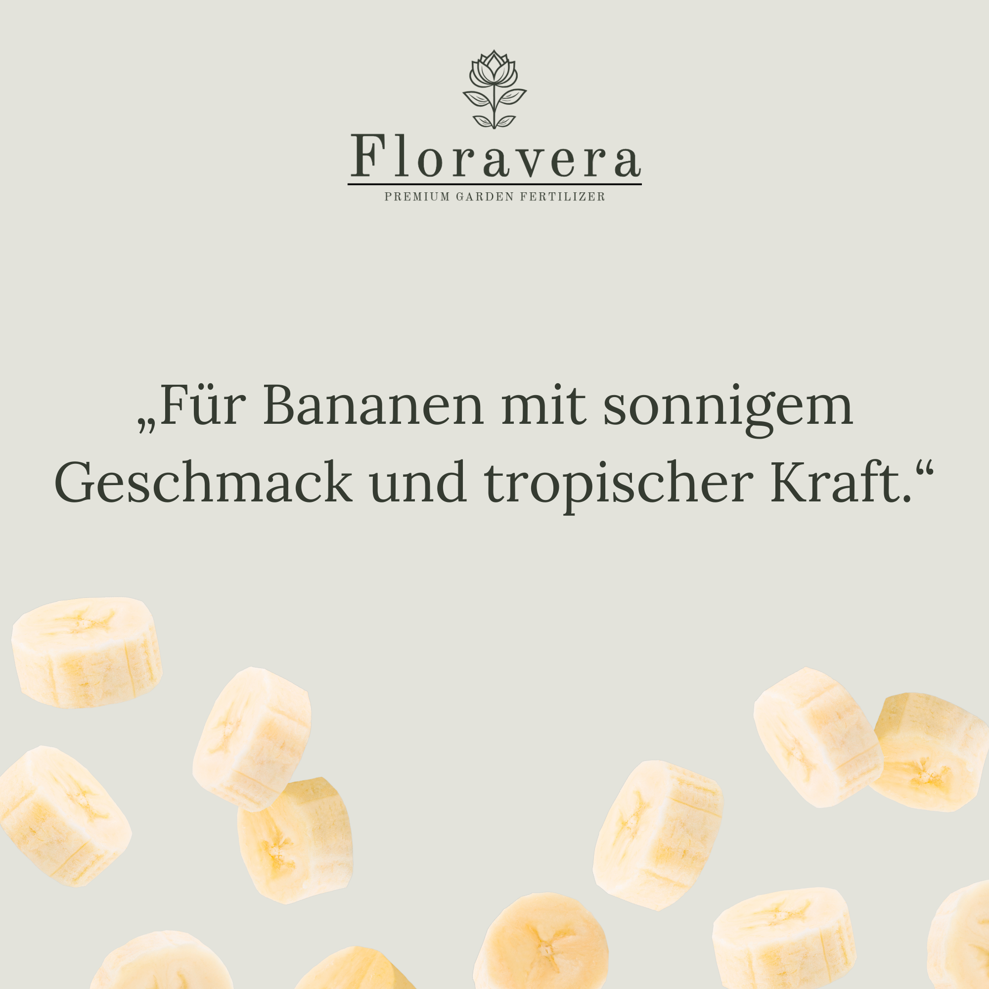 Floravera Premium Bananen Bio-Flüssigdünger 1 Liter Bananendünger Dünger