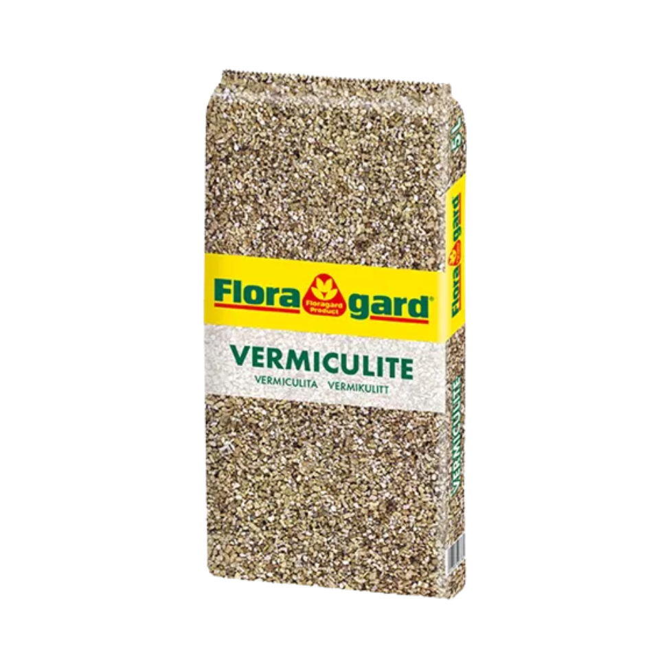 Floragard Vermiculite 5 Liter (1-2mm) - All-in-One Substratverbesserung für Ihren Garten