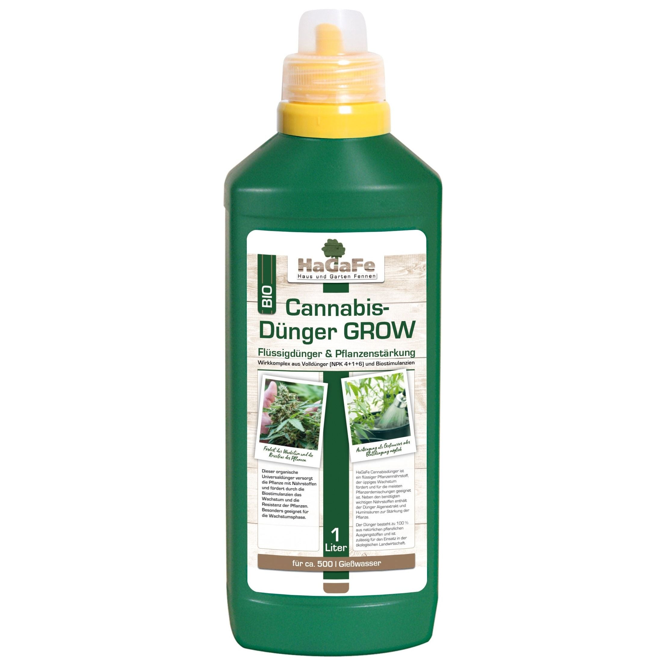 HaGaFe Bio Cannabisdünger, Flüssigdünger, Hanfdünger, Dünger und Pflanzenstärkung
