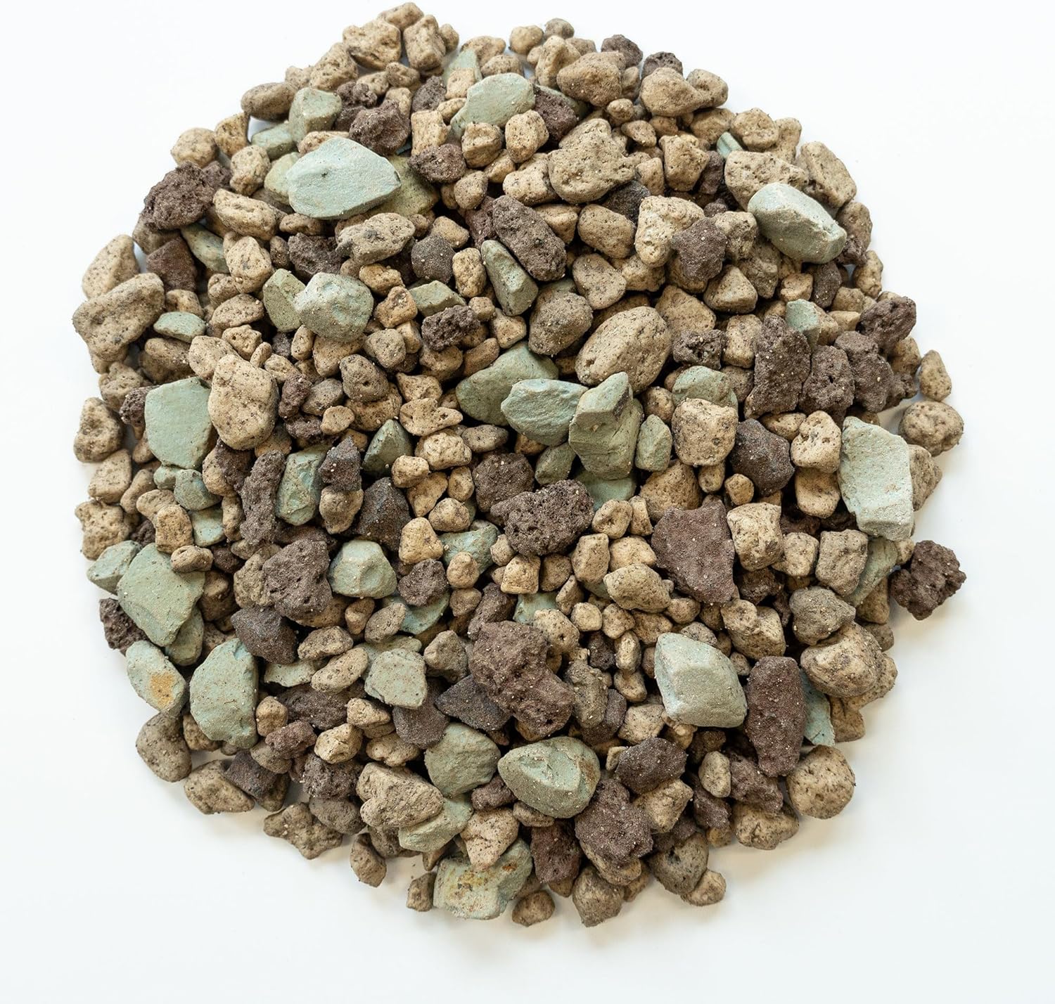 Floragard Green Jungle Mix, Mineralisches Pflanzengranulat, Mineralische Blumenerde, ohne Torf