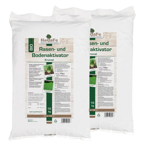 HaGaFe Bio KRÜMEL Rasenaktivator, Bodenaktivator mit Ton und Magnesium