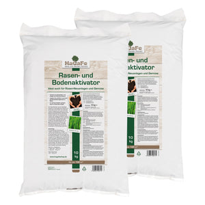 HaGaFe Rasenaktivator & Bodenaktivator m. Tonmineralien Algenkalk Urgesteinsmehl