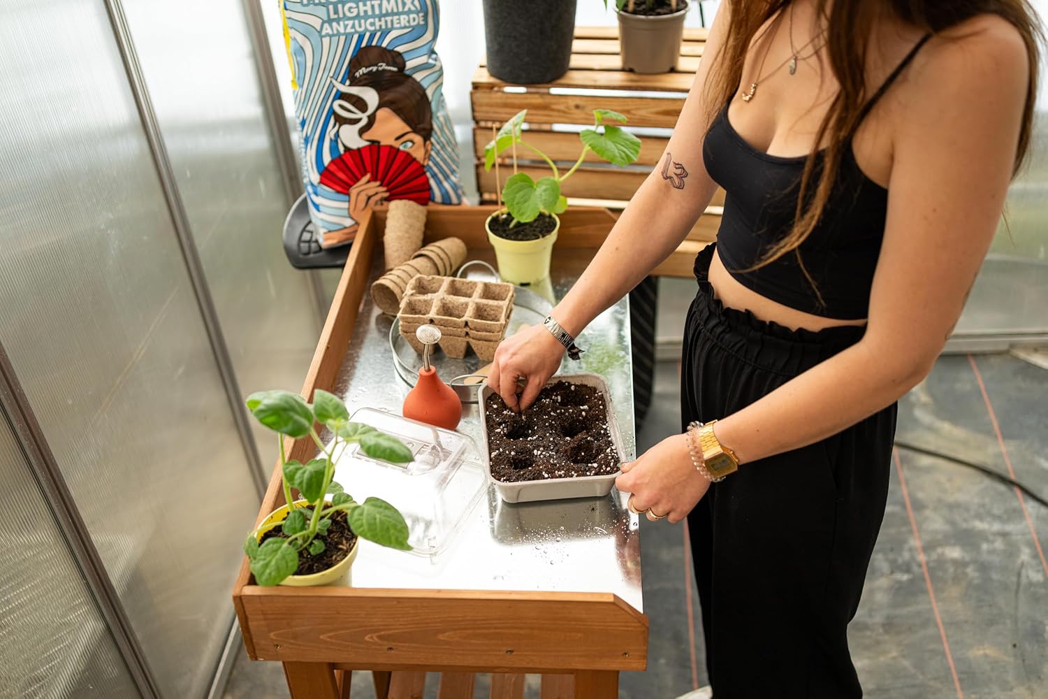 Floragard Professional Lightmix Anzuchterde für Cannabis und Hanf mit Trichoderma