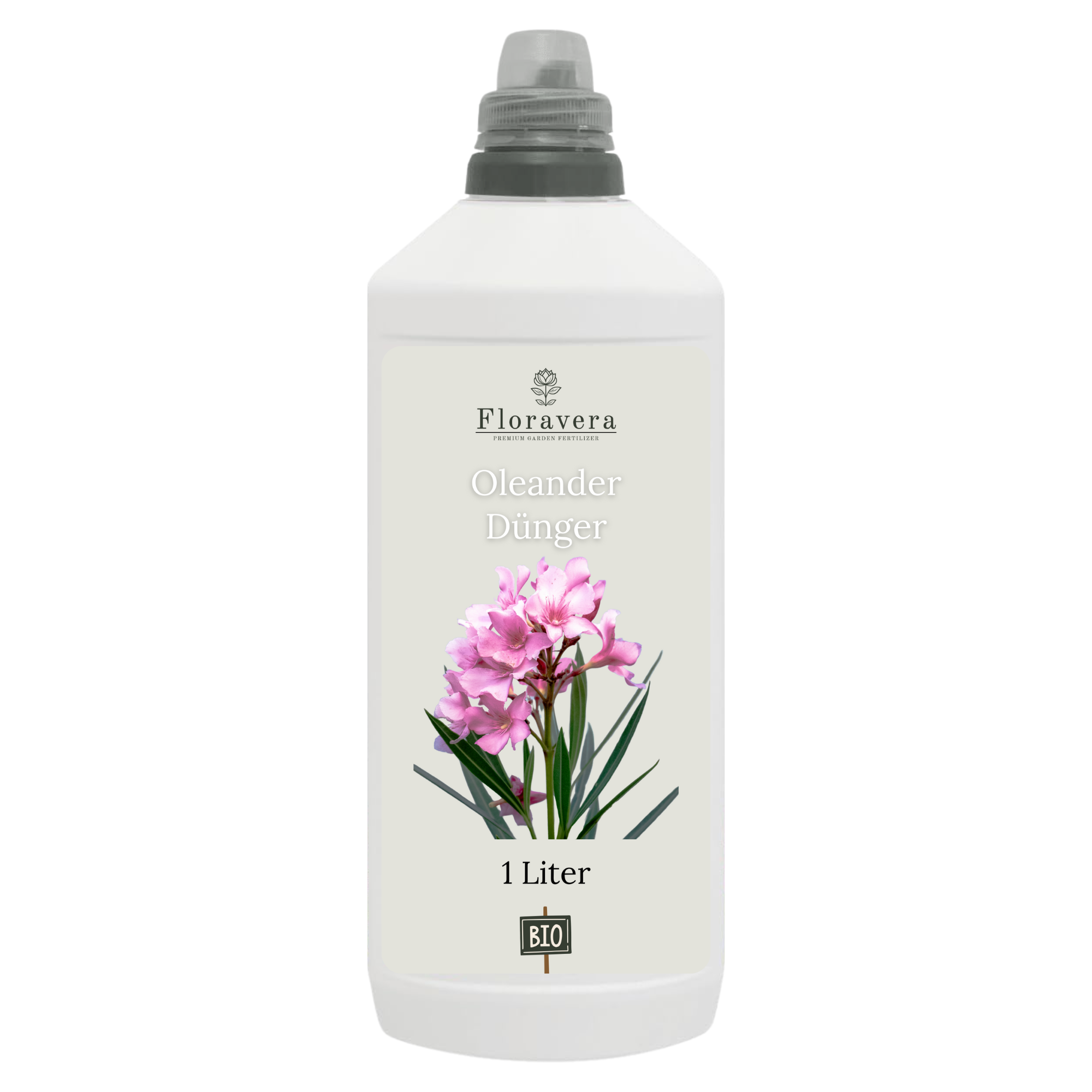 Floravera Premium Oleander Bio-Flüssigdünger 1 Liter Dünger Oleanderdünger