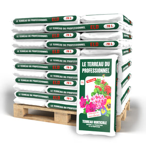 Plantaflor Blumenerde, Universalerde, Pflanzerde, Gartenerde, Kübelpflanzenerde, 70 L