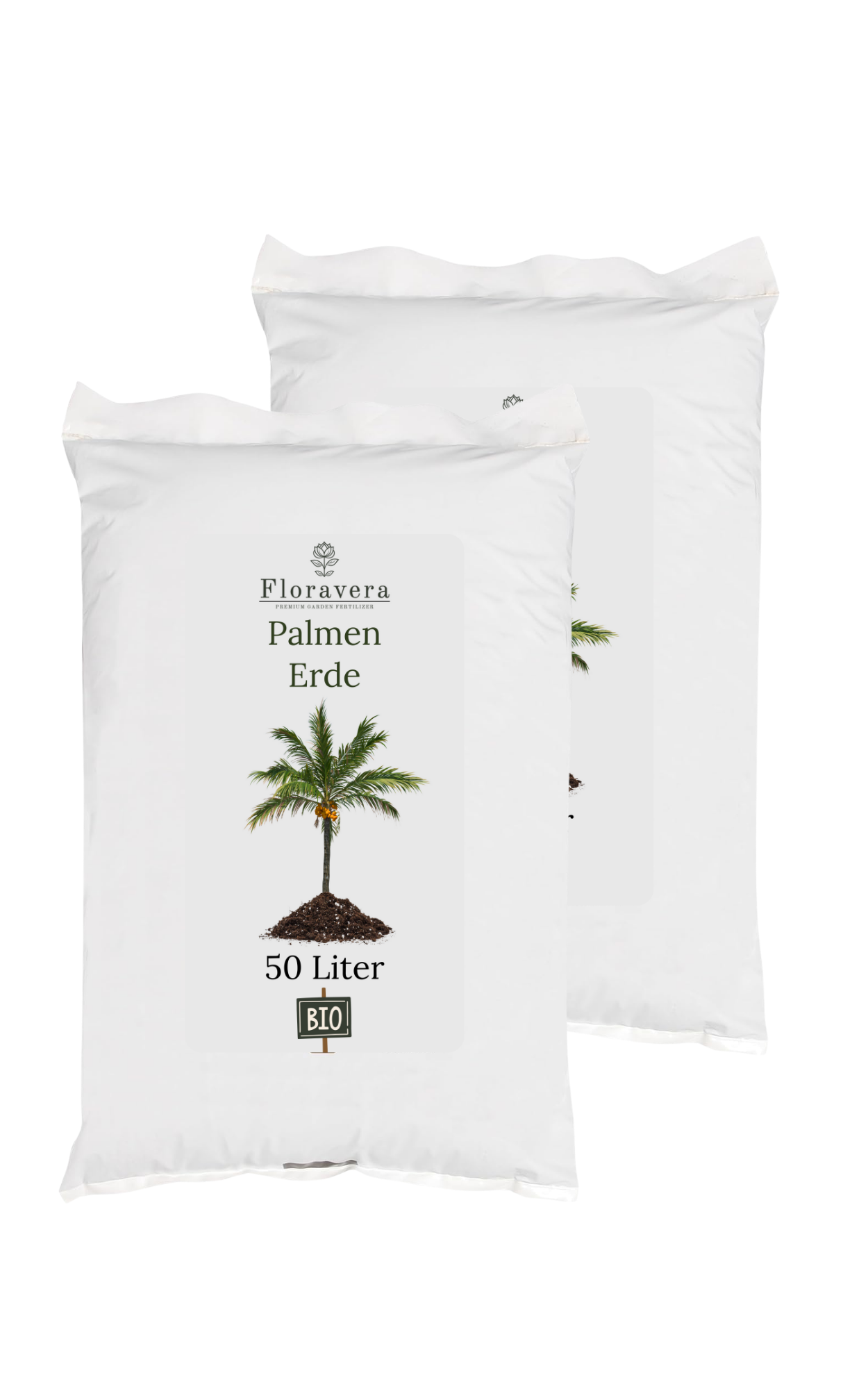 Floravera Premium BIO Palmenerde Pflanzerde 50 Liter