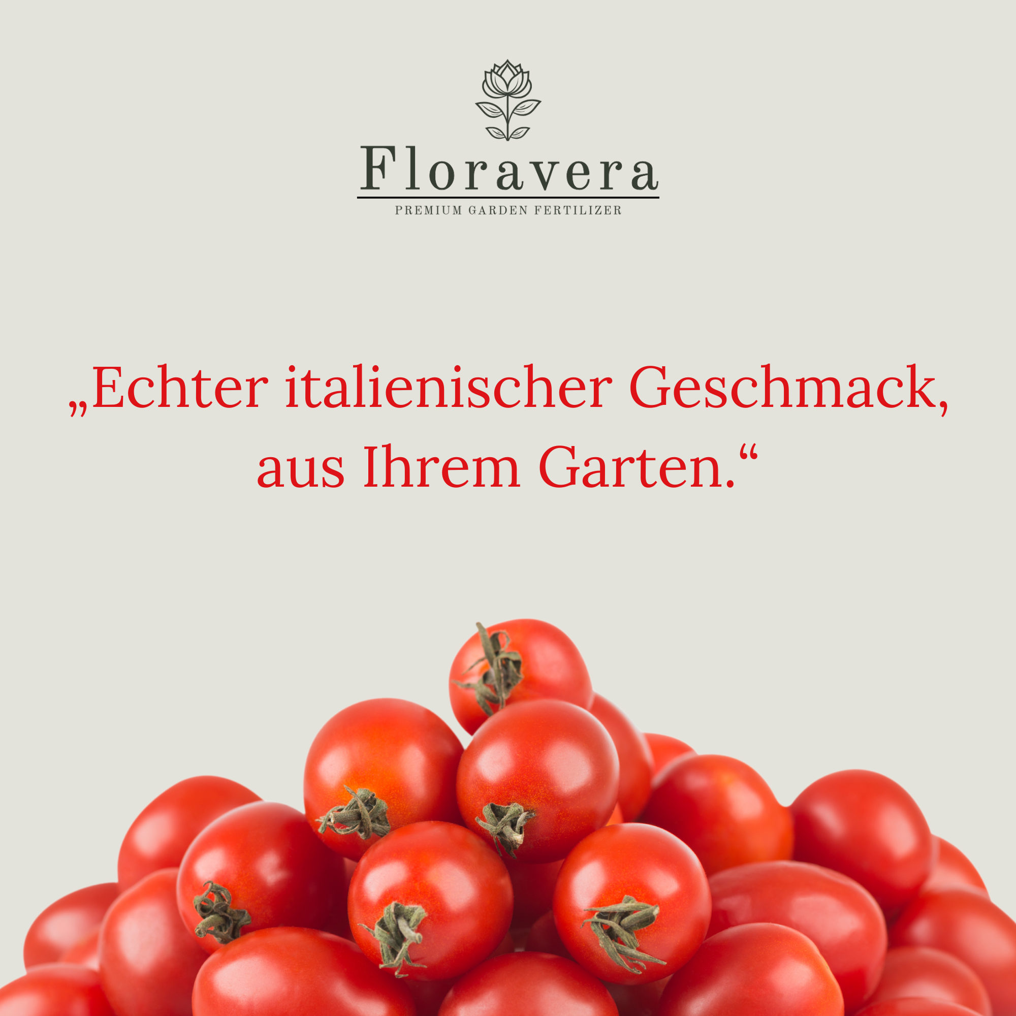 Floravera Premium Tomaten Bio-Flüssigdünger 1 Liter Tomatendünger Dünger