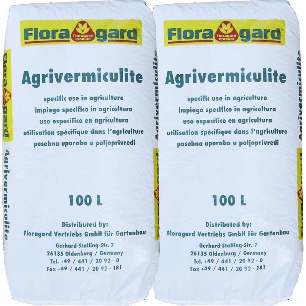 Floragard Agri Vermiculite, Substralverbesserer Erdenverbesserer Brutsubstrat