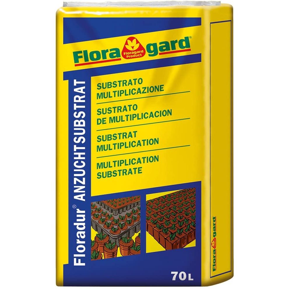 Floragard Floraton 3 Schildkrötenerde Bodendgrund für Terrarien 70L