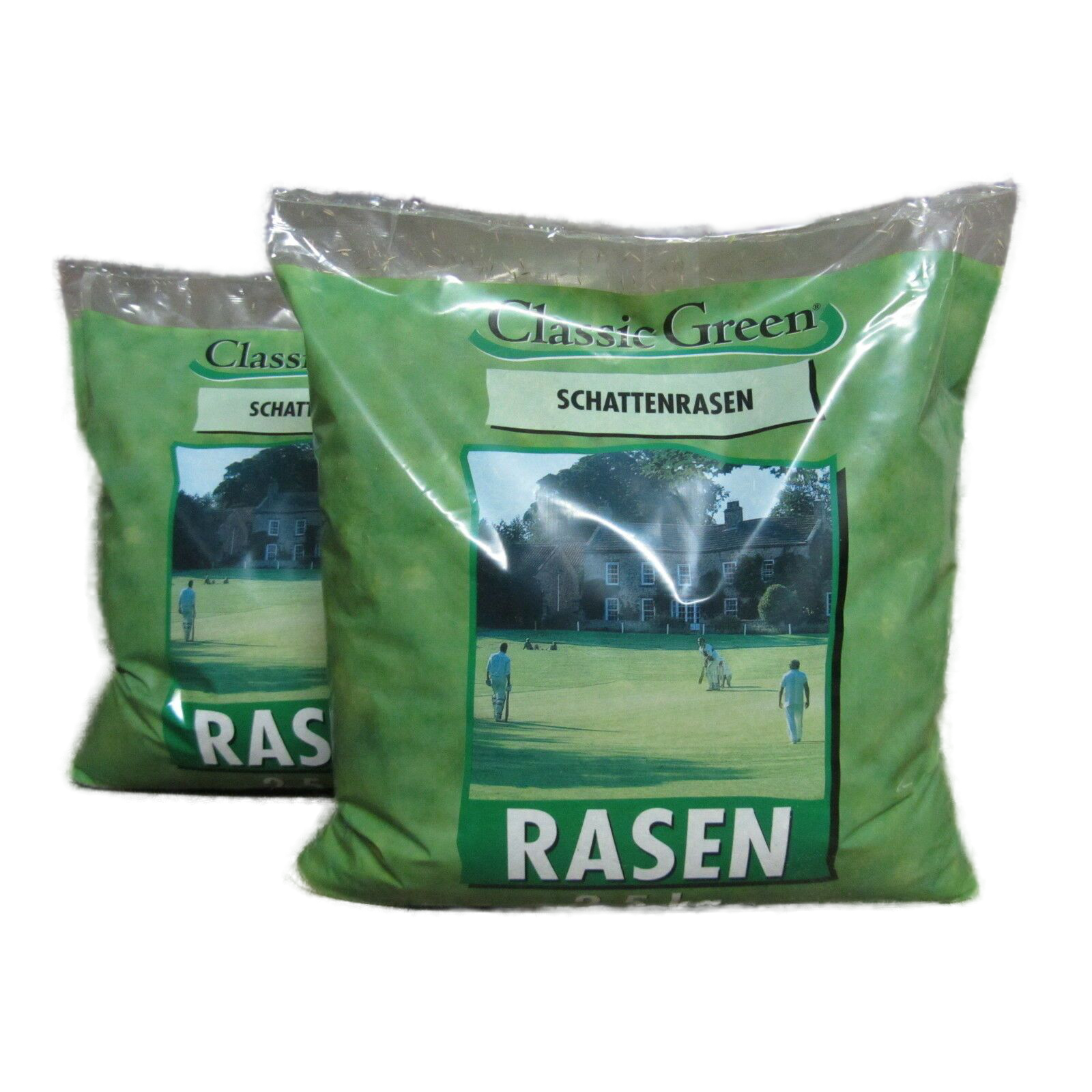 HEGA Classic Green, Schattenrasen, Rasensamen, Grassamen, Rasen, Zierrasen nach RSM