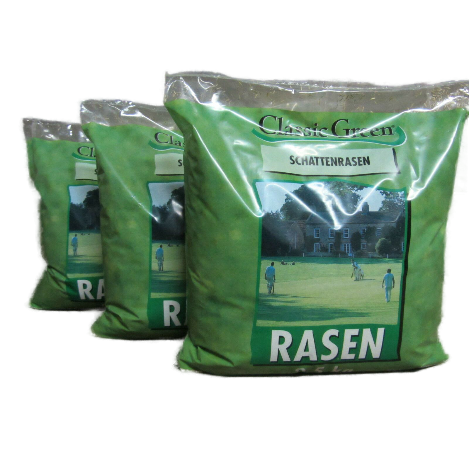 HEGA Classic Green, Schattenrasen, Rasensamen, Grassamen, Rasen, Zierrasen nach RSM