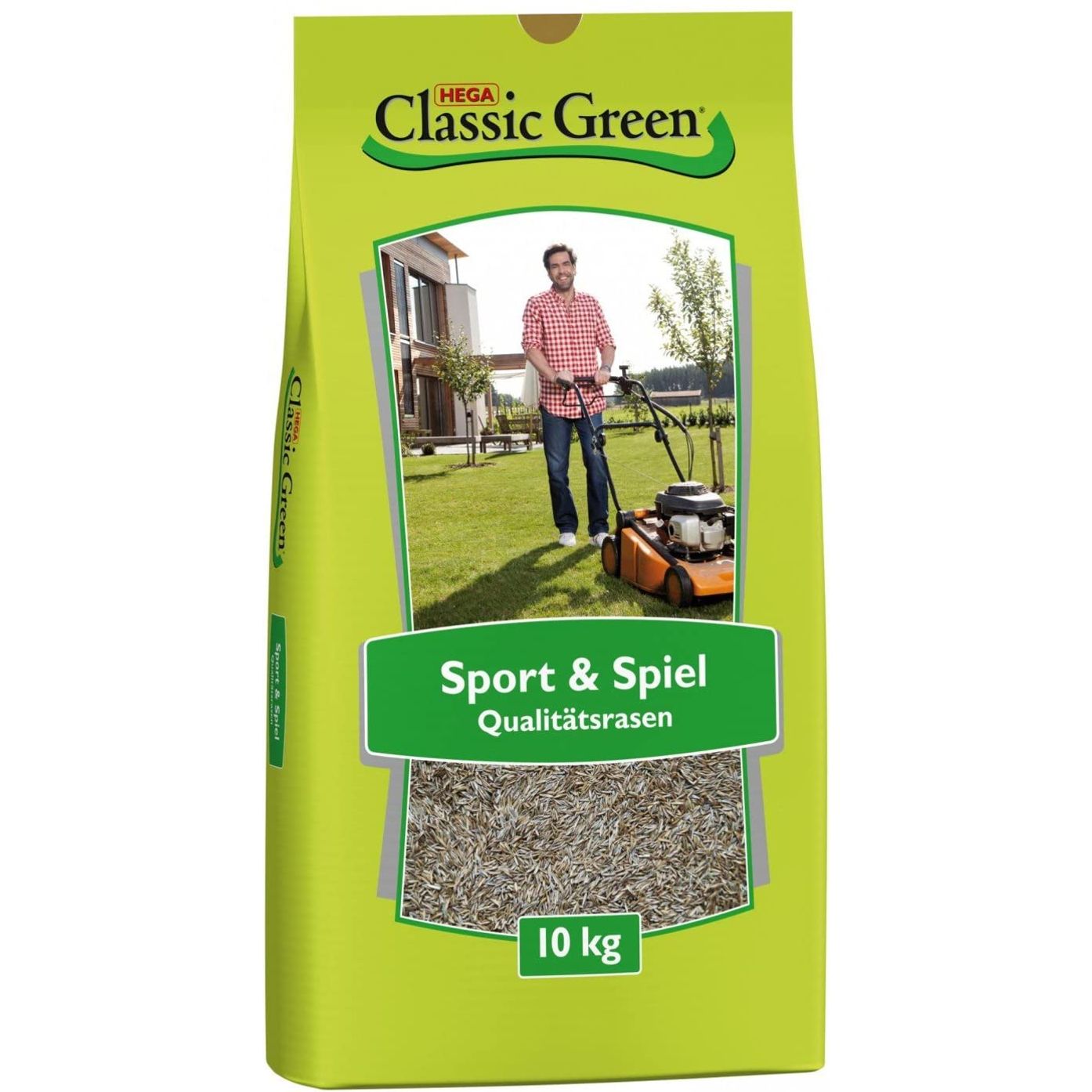 HEGA Classic Green Rasensamen, Sport und Spiel, Grassamen, Rasen, Gras,  Saatgut