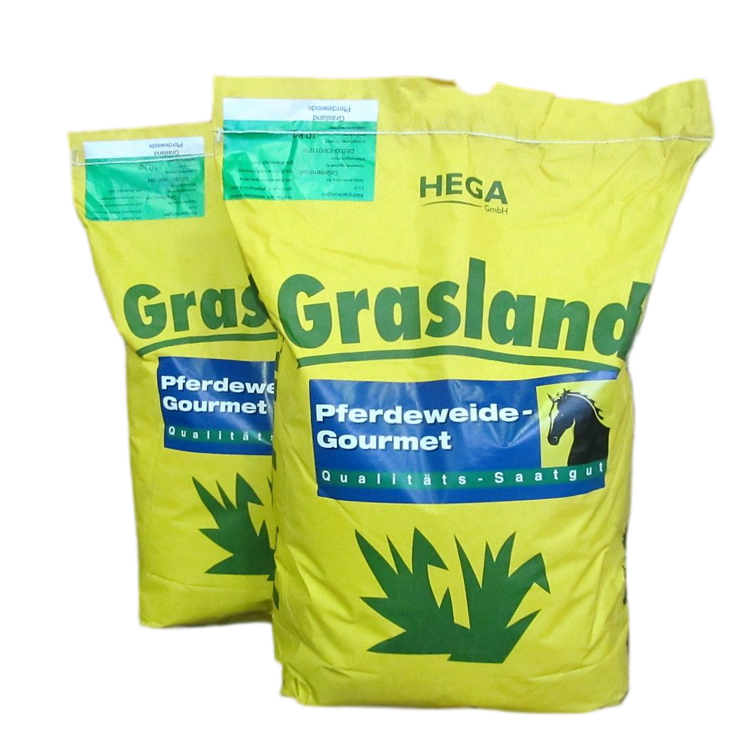 HEGA Grasland Pferdeweide, Pferdewiese, Grassamen, Weidegras, Wiese, Weide, Futtergras