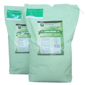 HEGA Wunderrasen, TURBO - Rasen - Das Original, Rasensamen, Grassamen, Turborasen, extrem schnelle Keimung