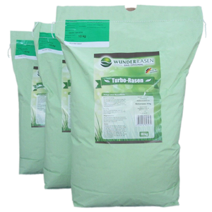 HEGA Wunderrasen, TURBO - Rasen - Das Original, Rasensamen, Grassamen, Turborasen, extrem schnelle Keimung