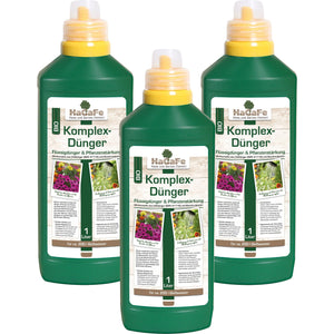 HaGaFe Bio Komplexdünger, Flüssigdünger, Universaldünger und Pflanzenstärkung, Blattdünger mit Bacillus Subtilis und Bacillus Megaterium
