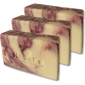 HaGaFe Obstgartenseife, vegane handgemachte Naturseife, feste Seife, mit Biozutaten