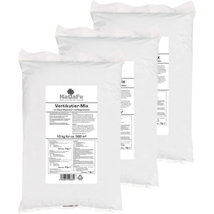 HaGaFe Vertikutier - Mix zur Rasenreparatur und Regeneration, mit Rasensamen, Ton, Bio Dünger und Kalk