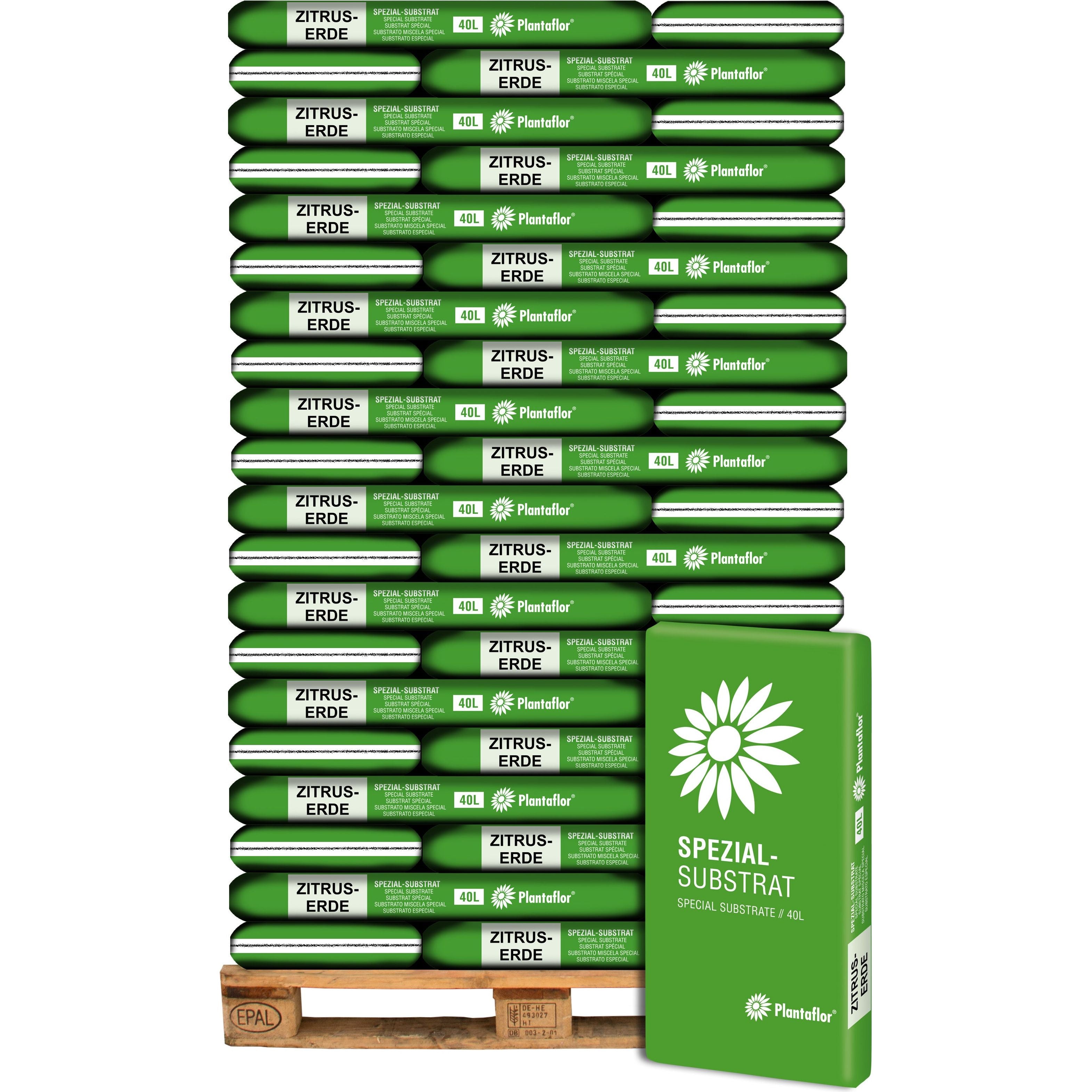 Plantaflor Spezial Substrat Zitruserde Mediterranpflanzenerde