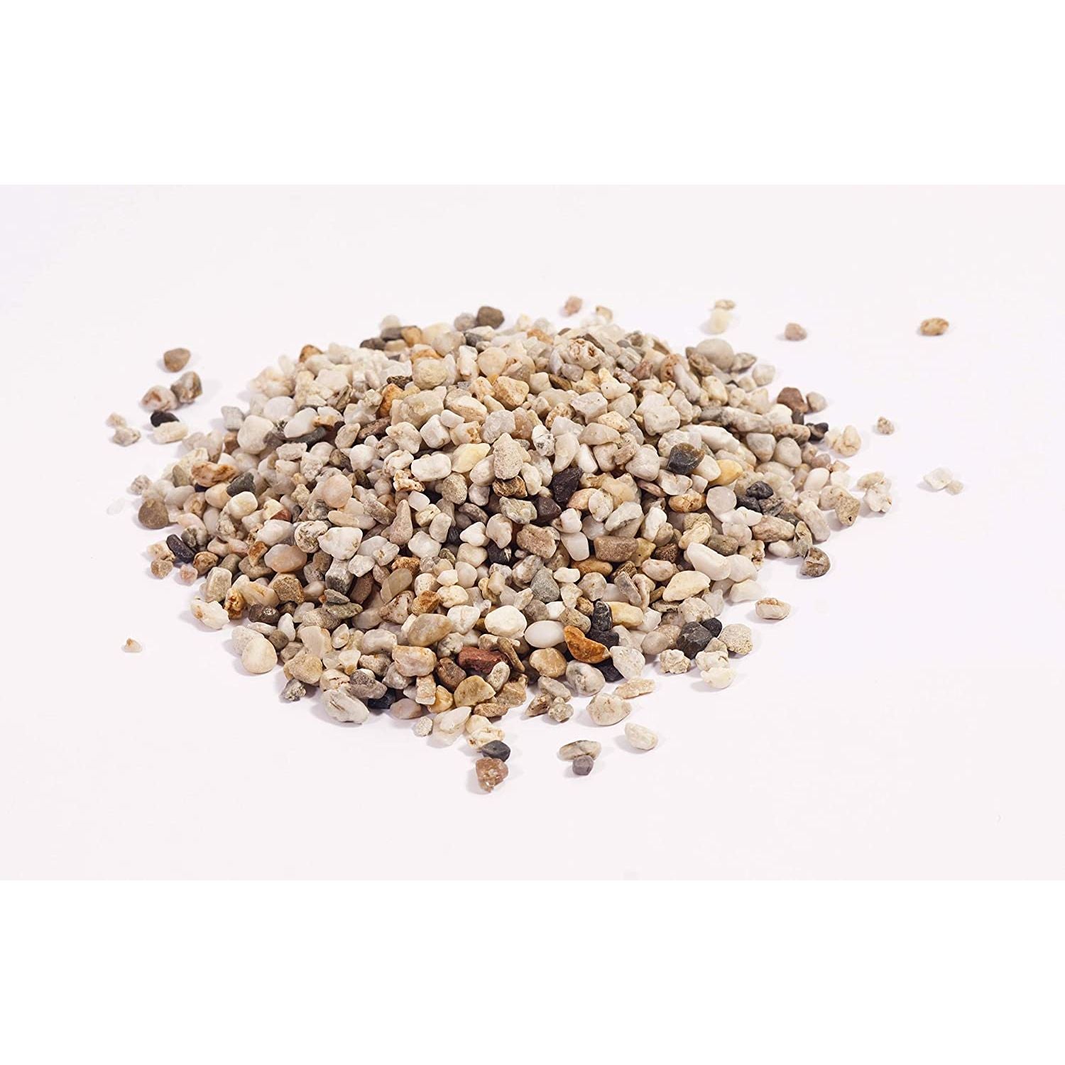 NWN Quarz 6-8 mm Quarzkies Quarzsteine Zierkies Kies Garten Steine Dekosteine