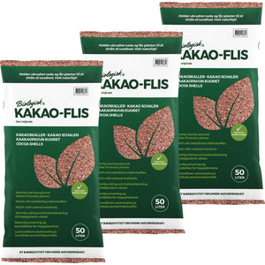 Floragard Kakaoschalen, Bodenabdeckung, Dekorbelag, Mulch, 100 % reine Kakaoschalen