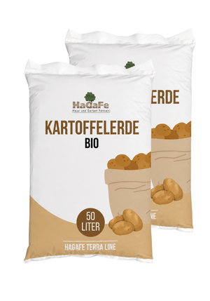 HaGaFe Terra Line BIO Kartoffelerde Blumenerde Pflanzerde 50 Liter