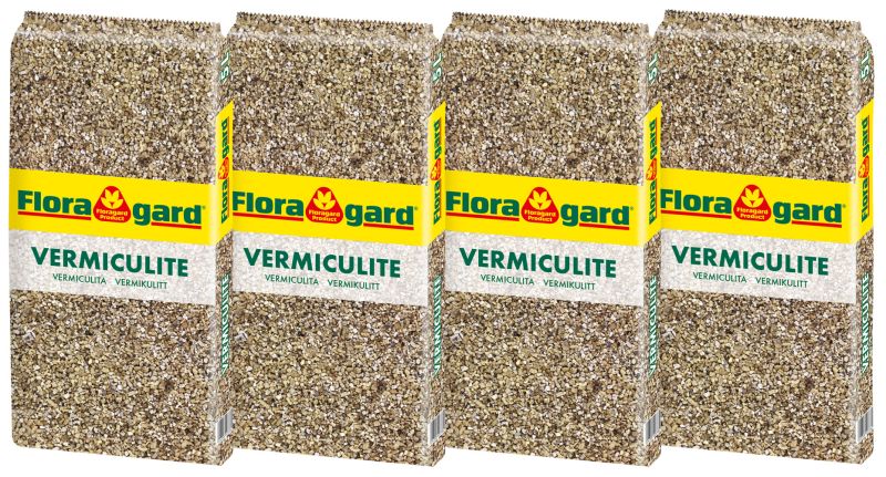 Floragard Vermiculite 5 Liter (1-2mm) - All-in-One Substratverbesserung für Ihren Garten