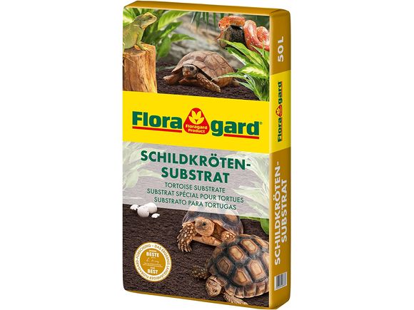 Floragard Schildkröten - Substrat Terrariensubstrat Terrarienerde Bodengrund