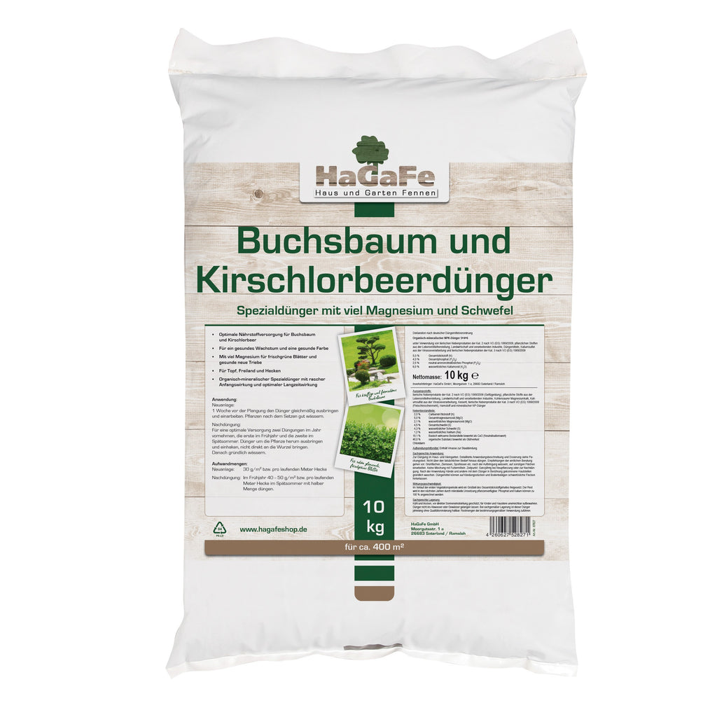 HaGaFe Buchsbaumdnger, Kirschlorbeerdnger, Spezialdnger, Dnger, Ga   HaGaFeShop