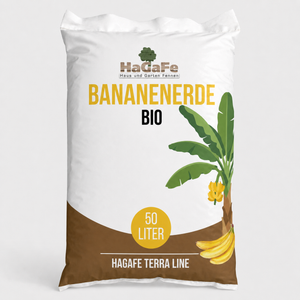 HaGaFe Terra Line BIO Bananenerde Pflanzerde 50 Liter
