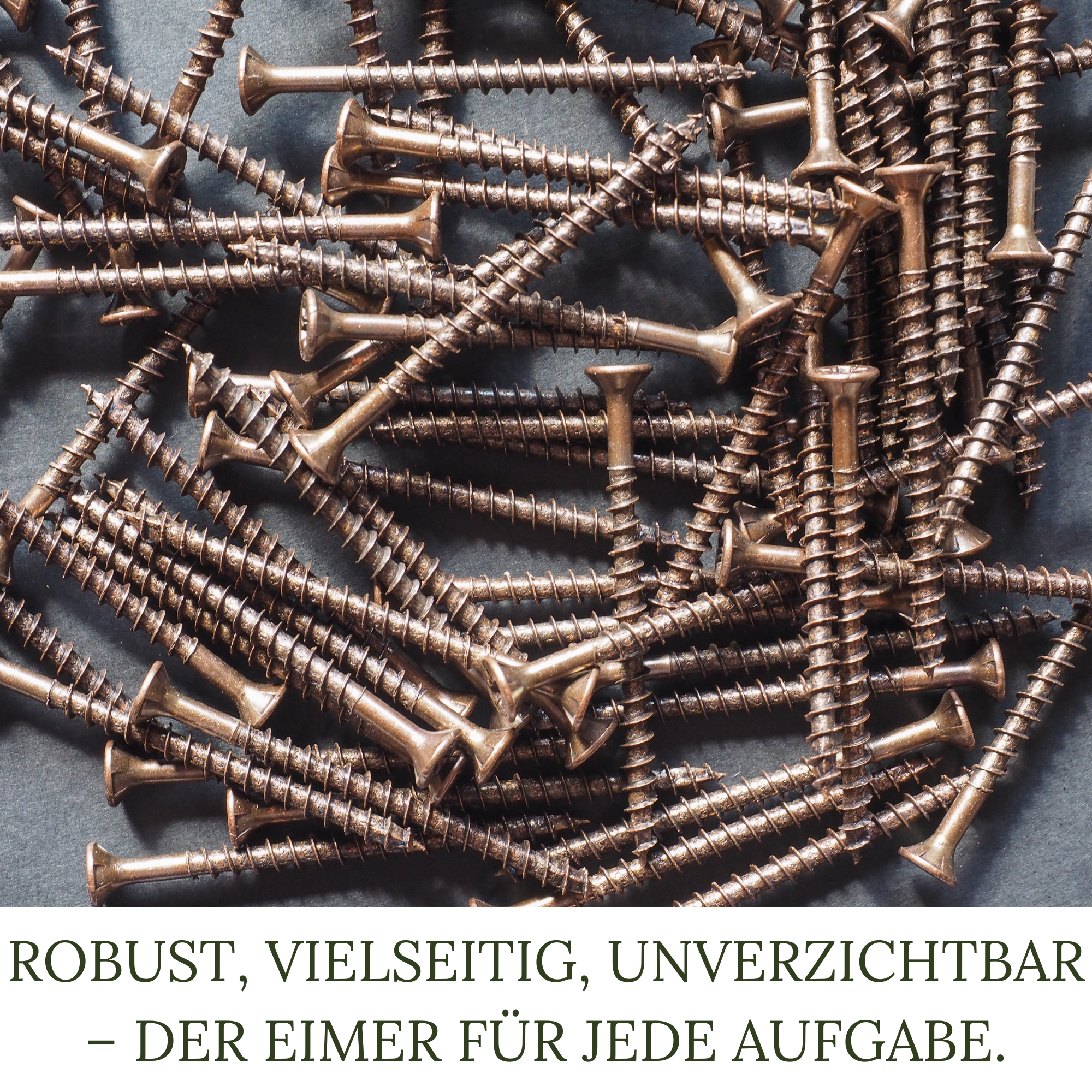 Eimer mit Deckel leer grün oval 18,5L 15x Schutteimer Werkzeugeimer Haushaltseimer