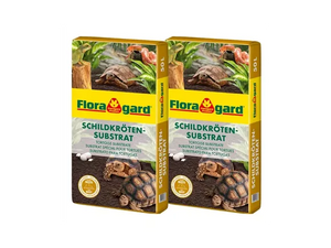 Floragard Schildkröten - Substrat Terrariensubstrat Terrarienerde Bodengrund