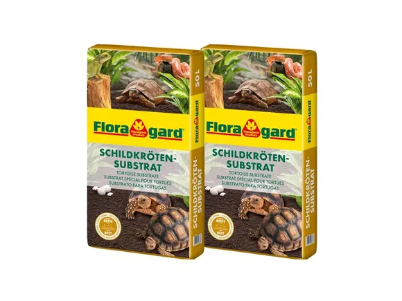 Floragard Schildkröten - Substrat Terrariensubstrat Terrarienerde Bodengrund
