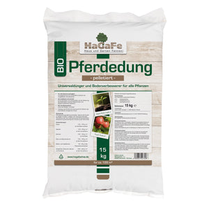 HaGaFe Bio Pferdedung, Pferdemist, Gartendünger, Universaldünger