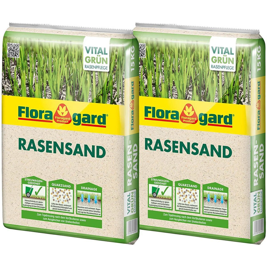 Floragard Rasensand Quarzsand Gartensand Rasen Sand