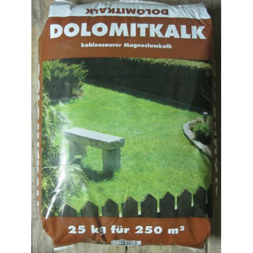 Dolomitkalk 25 kg Dolomit Rasenkalk Gartenkalk Düngekalk Kalk mit Magnesium