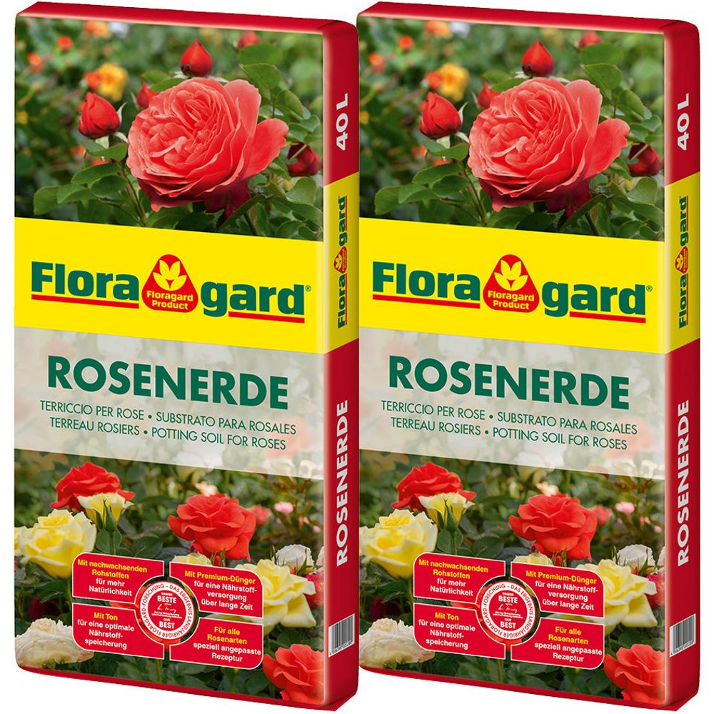 Floragard Rosenerde Rosen Erde Rosensubstrat Substrat Spezialsubstrat