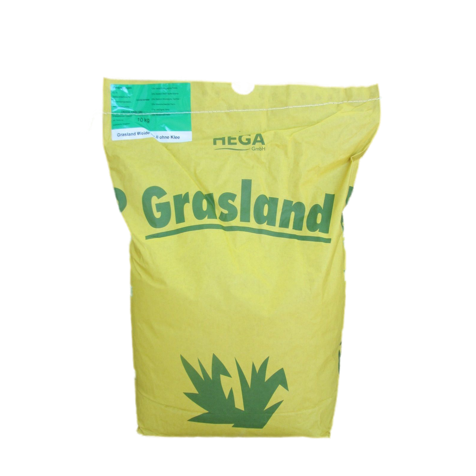 HEGA Grasland Weidemischung Nr. II ohne Klee, Futtergras Wiese, Weide, Dauerweide, Mähwiese