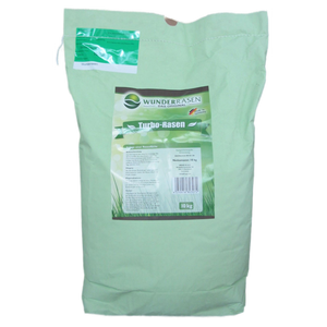 HEGA Wunderrasen, TURBO - Rasen - Das Original, Rasensamen, Grassamen, Turborasen, extrem schnelle Keimung