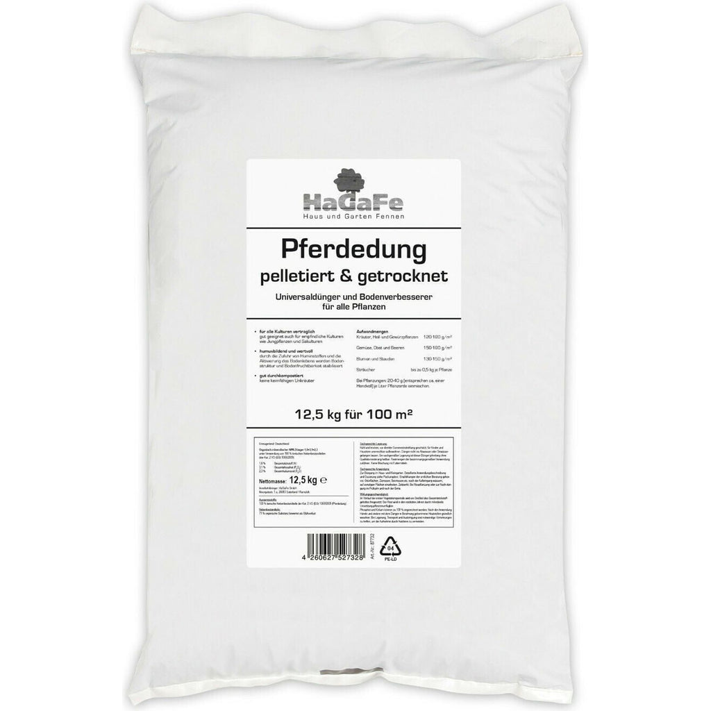 HaGaFe Reiner Pferdedung Pferdemist Dung Mist Organischer Volldünger