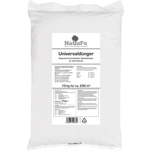 HaGaFe Universaldünger, organisch - mineralischer Gartendünger, Rasendünger, Gemüse, Dünger